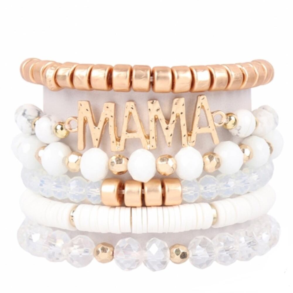 NWT Mama Charm Stackable Bracelet